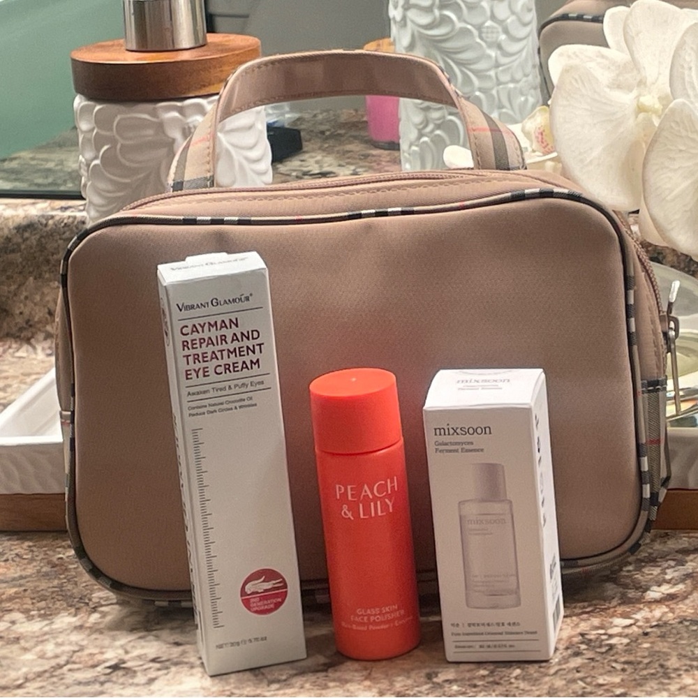 Burberry Cosmetic Bag Bundle